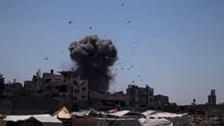 🔥🔥🔥 Heartbreaking Footage: Palestinians Too Tired & Hungry to React to Exploding Bombs