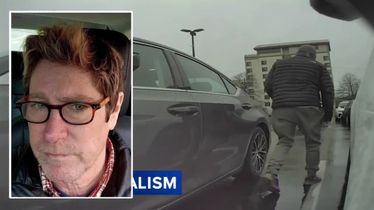 Liberal man arrested for carving a Swastika into a parked Tesla in Bucks County,