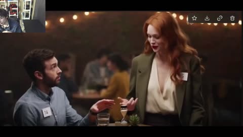 A Woman With Red Hair And A Tall Height In The Dating Market Goes On A Speed Date With A Man