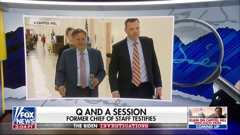 Former chief of staff testifies on Biden's mental acuity