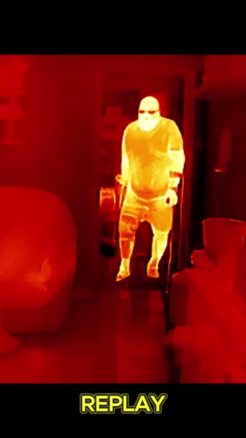 Crutching At Life! Entity Takes a Swpie at Dad!