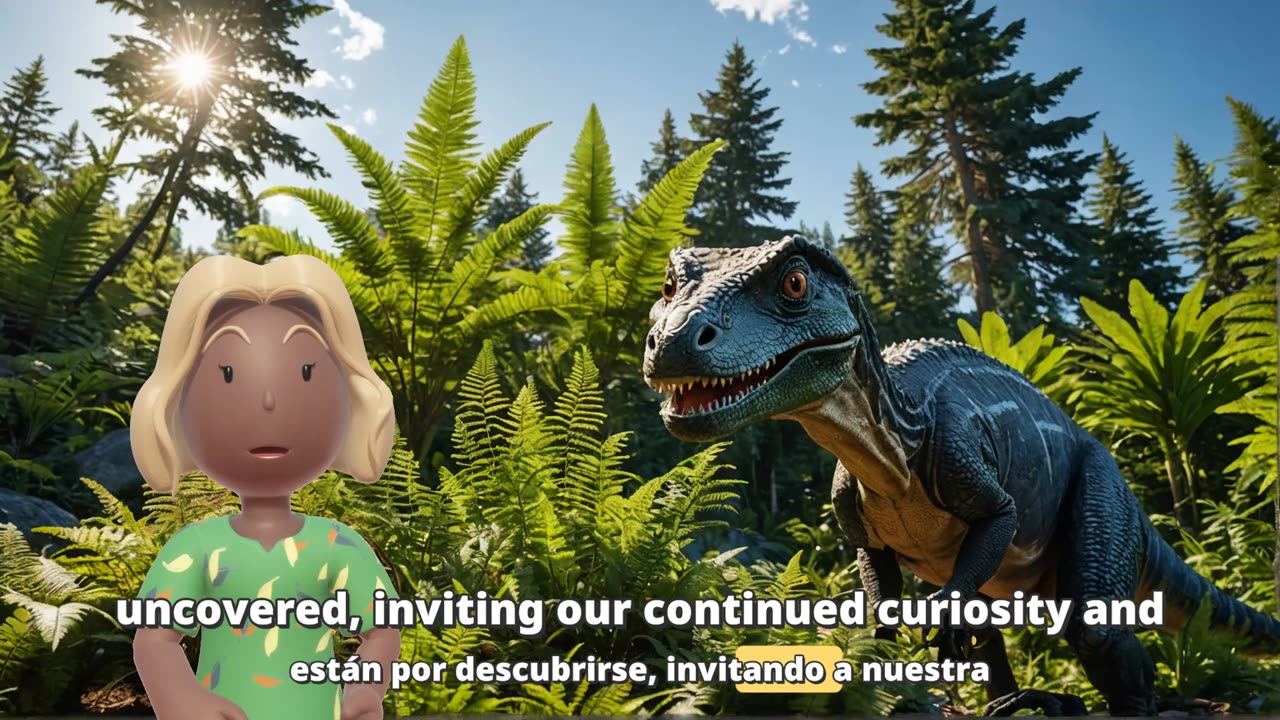 🌍 The Mysteries of the Dinosaurs | Los Misterios de los Dinosaurios (Bilingual Story)