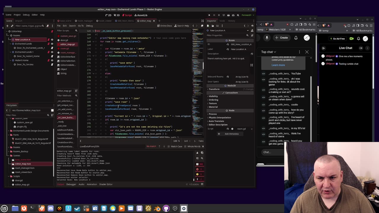My Dream Game development using the Redot engine #95