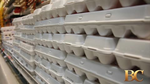 National average wholesale price of eggs drops for 3rd week in a row