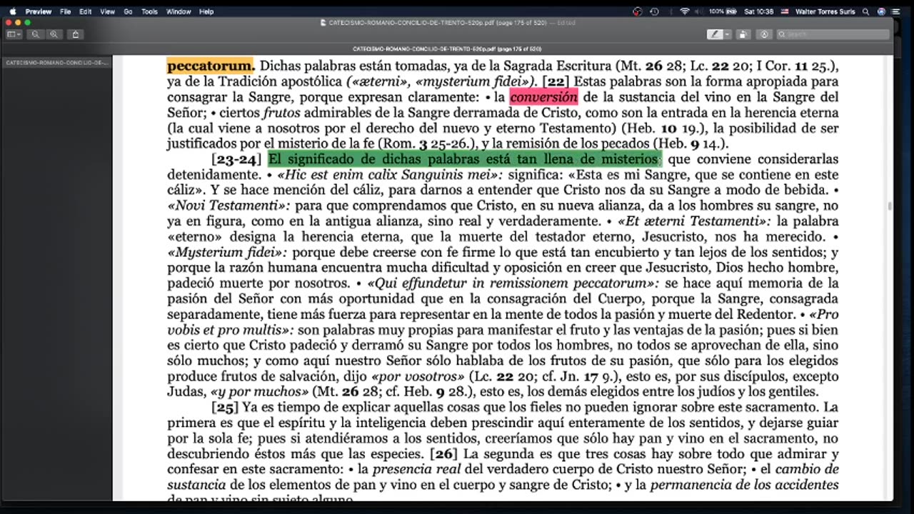 Clase 34 - La Eucaristía