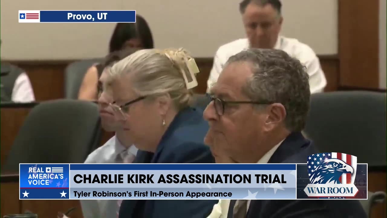 Charlie Kirks Alleged Assassin Tyler Robinson Makes 1st In Person Court Appearance