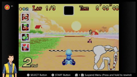Mario Kart Super Circuit (GBA-SOs) day 2