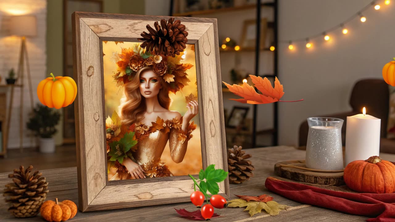 Autumn Mockup - Project for Proshow Producer