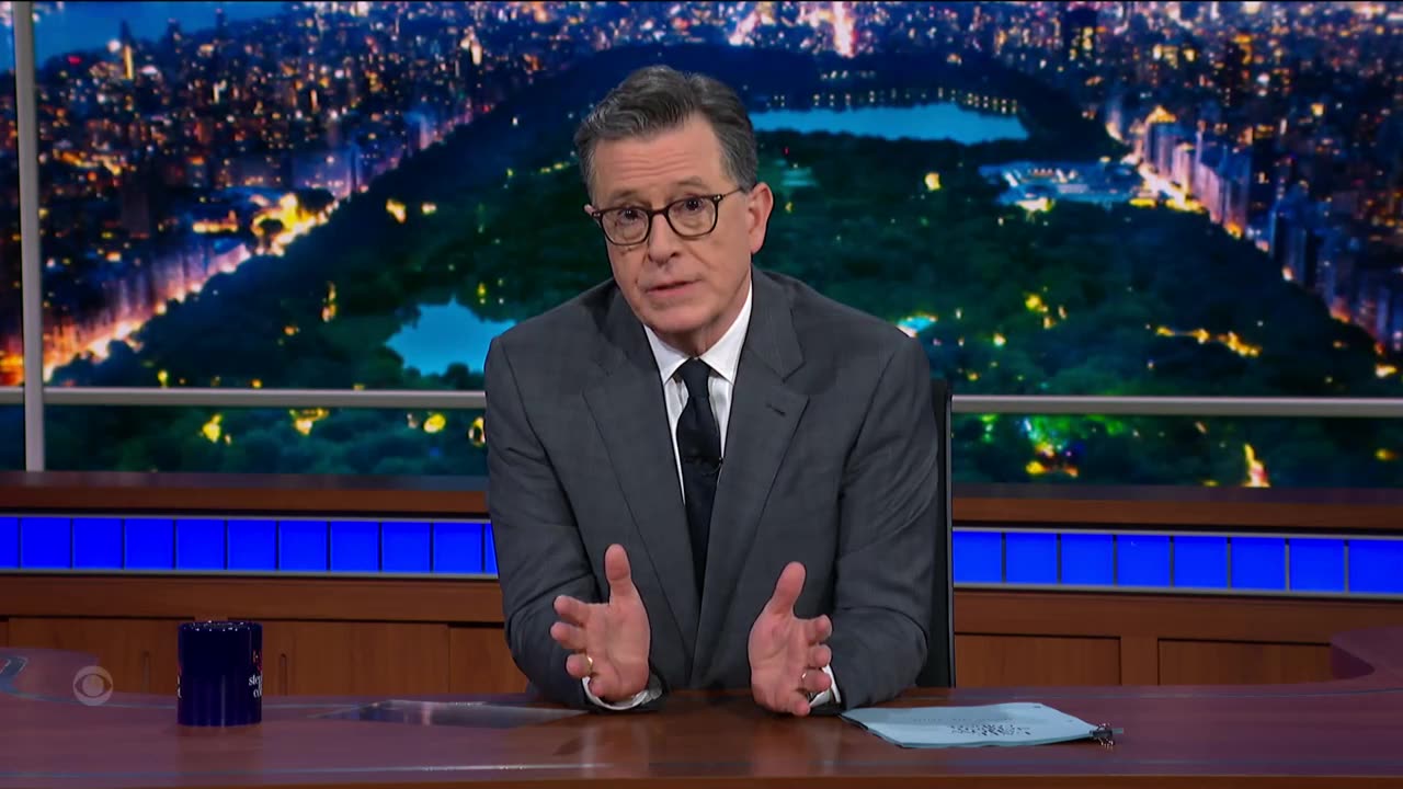 Late Show Host Stephen Colbert Trashes ICE Shooting Praises Tim Walz
