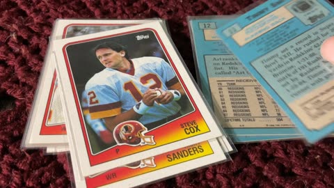 1988 REDSKINS TOPPS TEAM SET , #artmonk