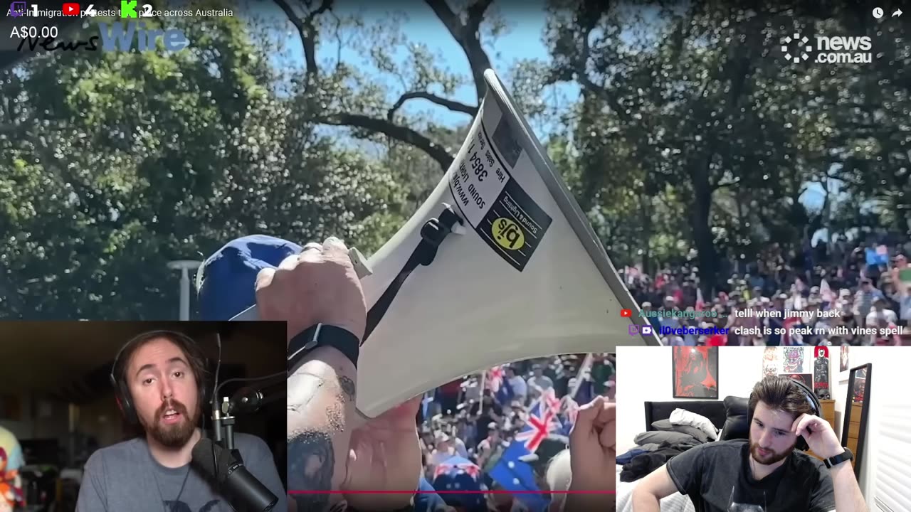 Reacting to the AsmonGold Australian Immigration Situation