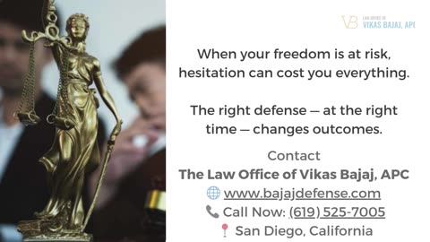 Avoid These 3 Criminal Defense Mistakes | San Diego Attorney