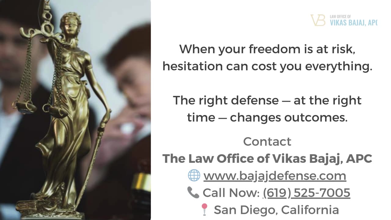 Avoid These 3 Criminal Defense Mistakes | San Diego Attorney