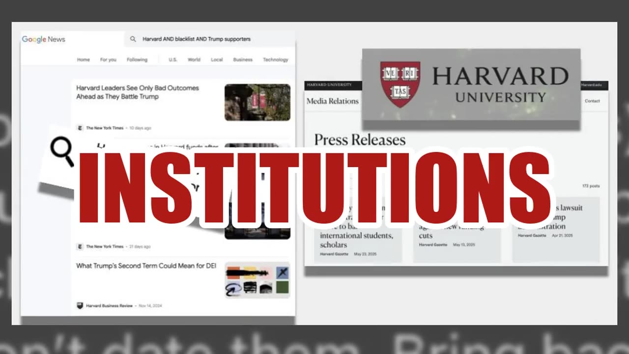 Fact Check: NO EVIDENCE Harvard University Announced Plan To Blacklist Trump Supporters On Campus