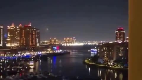 Iran attacking Qatar American Military base