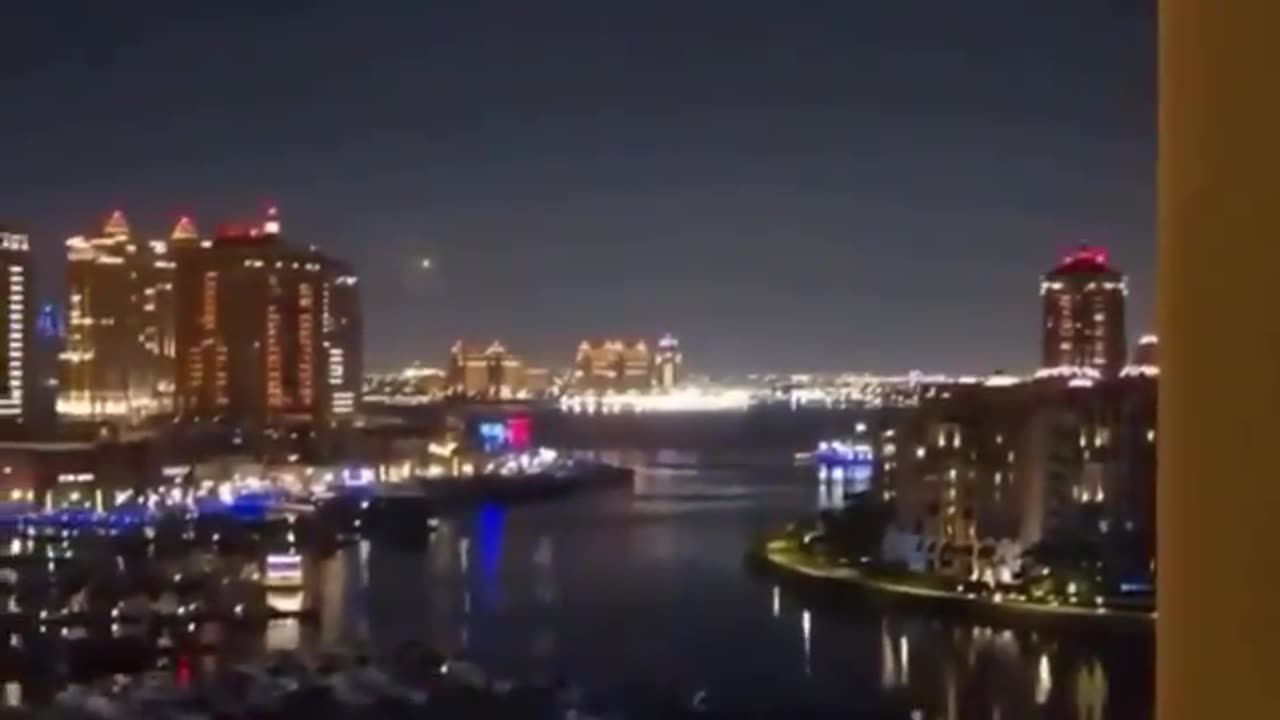 Iran attacking Qatar American Military base