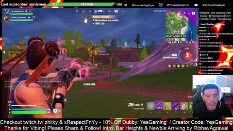 Feeling Better on Fortnite Daily Show with Host DjS Oh YES! Gaming in Fishers