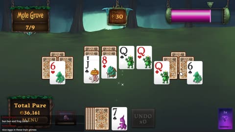 Faerie Solitaire - Bunny cards