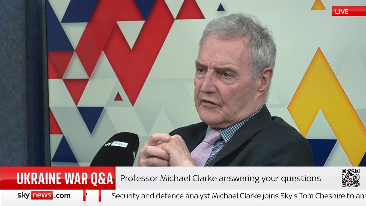 Michael Clarke: How long before Putin is a threat to Europe? As is Russia is still threatening.