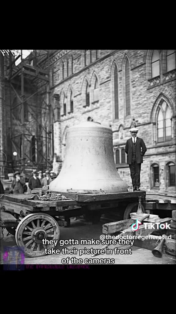 THE BELLS OF THE OLD WORLD BEFORE THEY WERE ROUNDED UP HAD MANY USES