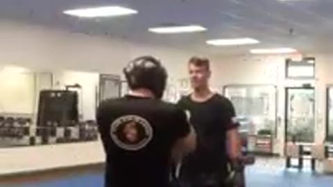 Kickboxing Sparring