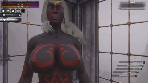 Conan Exiles naked purge day busty boobs breast expansion huge tits