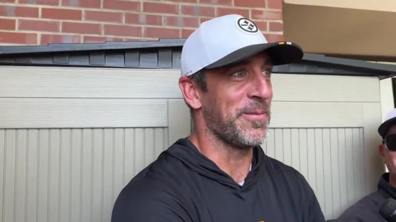 Watch Aaron Rodgers Roast Biden Like Never Before!