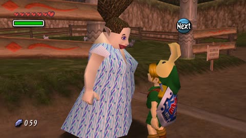 Legend of Zelda Majora's Mask - Doggy Races