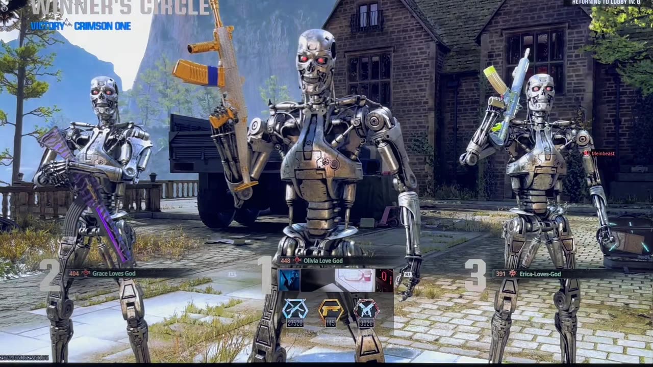 Girl Gamers On Best Team Called Losers For Having Terminator Skins In Call Of Duty Black Ops.