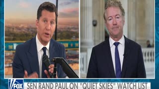 Dr. Rand Paul with Will Cain on Launching a Probe into Biden’s TSA ‘Quiet Skies’ List