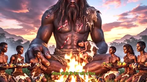 How the First Humans Learned to Survive with a Giant Protector?