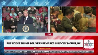 FULL REPLAY: President Trump Delivers A Triumphant Speech in Rocky Mount, NC - 12/19/25