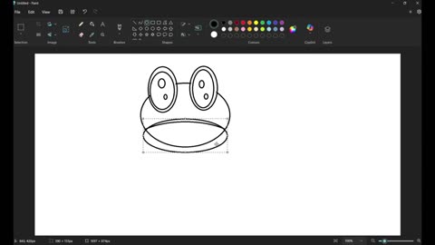 How to Paint a Frog in a Rainy Forest Scene