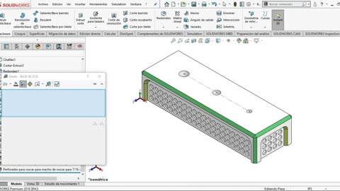 SOLIDWORKS - TALADROS 01