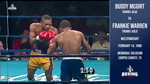 Buddy McGirt vs Frankie Warren