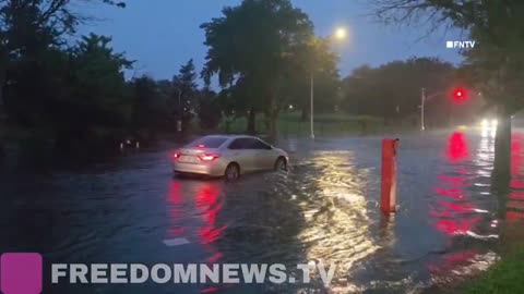 🚨 RESCUES are currently underway in Queens as flooding breaks out