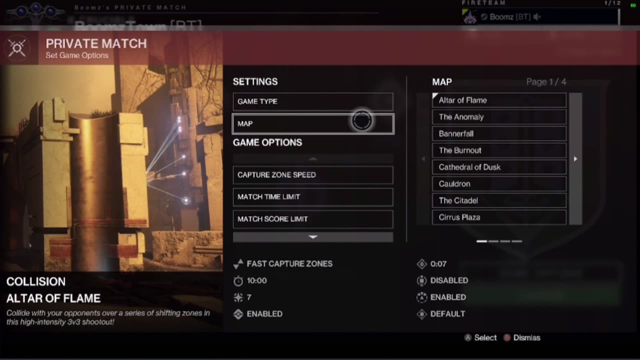 Destiny 2 Solo Crucible Private Match