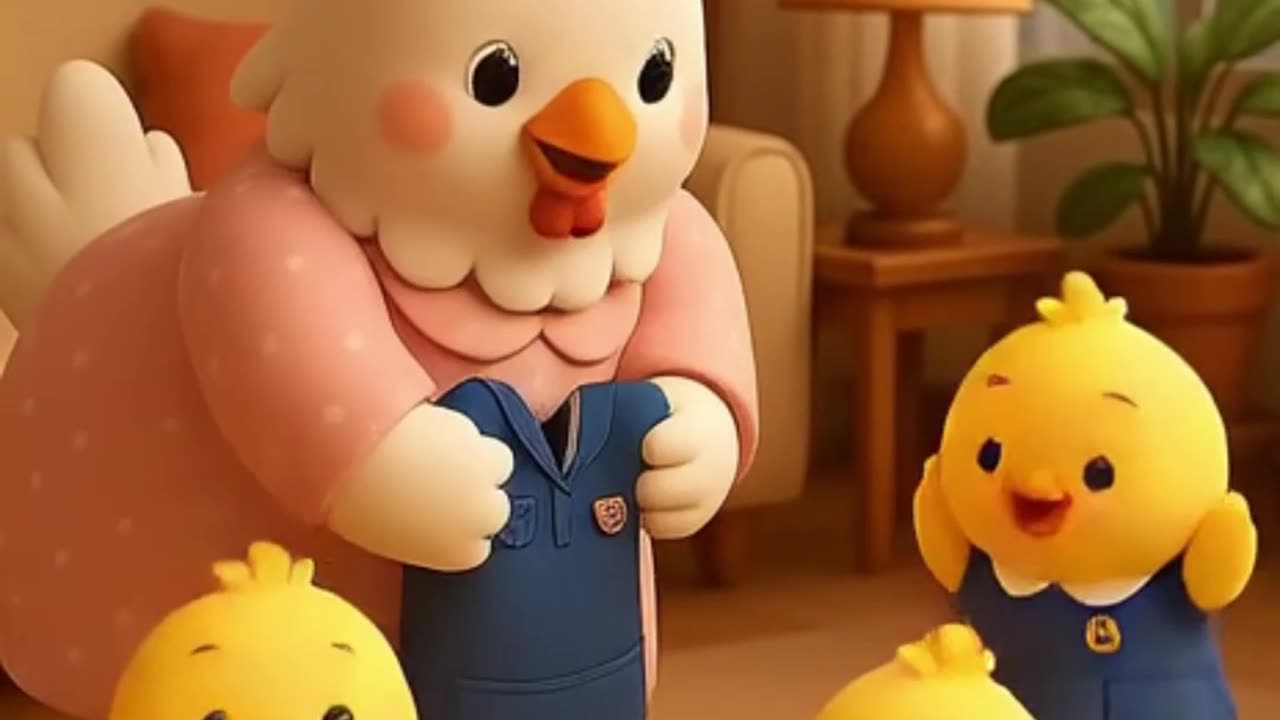 Chicken's Family | part 2 | Fun | Cartoon | ToonyWorldAi