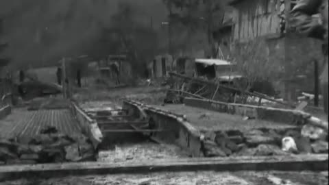 FIGHTING IN TOWN OF ... - FIGHTING IN TOWN OF KONIGSFELD, GERMANY ; CIVILIANS THROUGH - 111-adc-3578