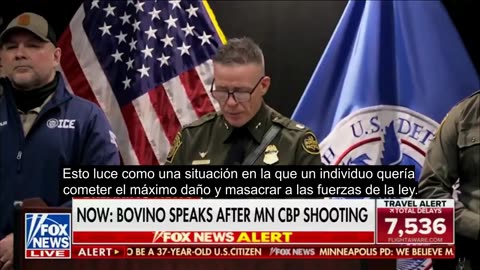 CBP Chief Greg Bovino Remarks Regarding New Shooting in Minneapolis