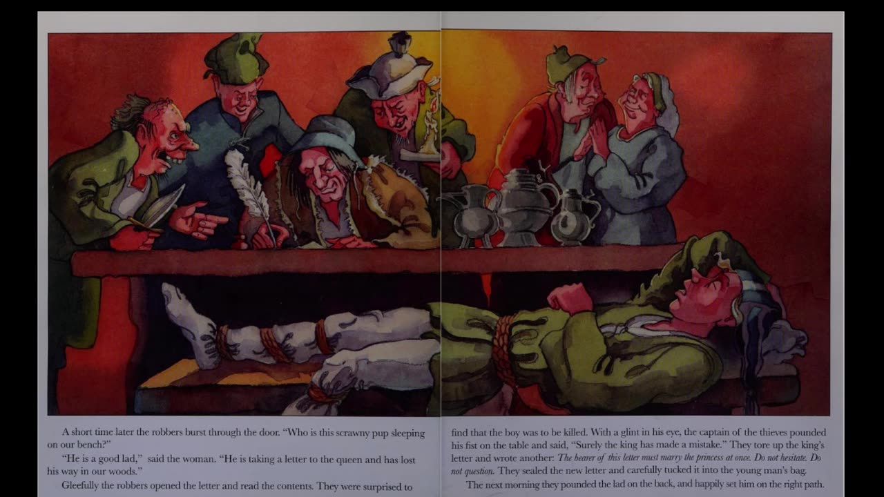 The Devil with the Three Golden Hairs : the Brothers Grimm folktale