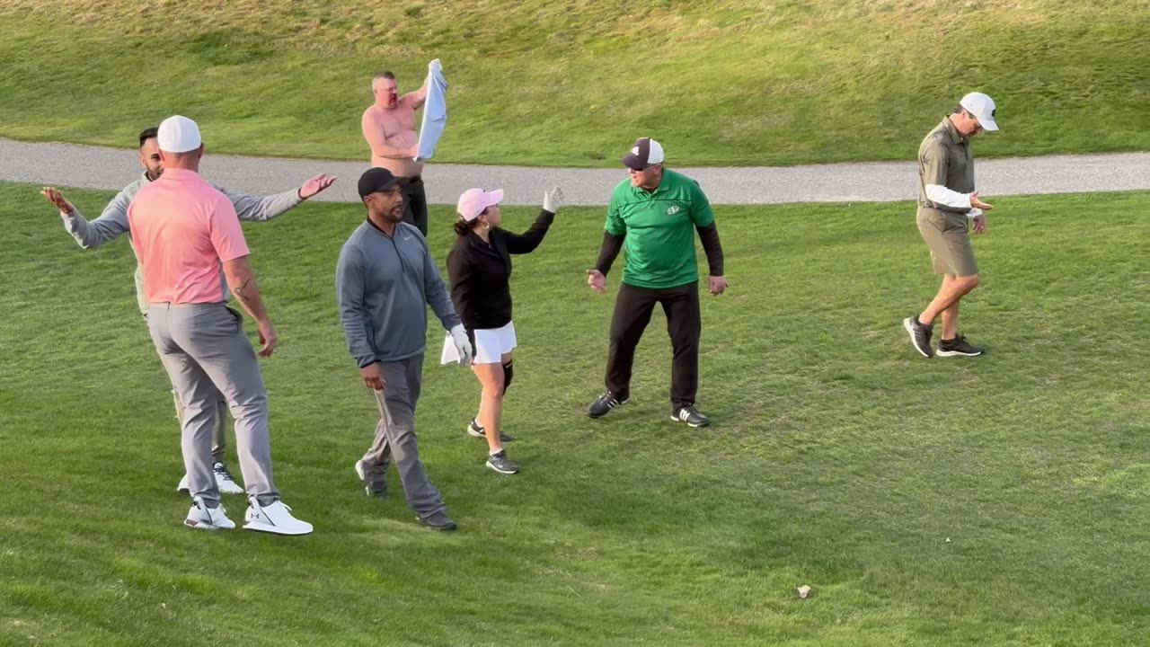 Canadian Golf Course Brawl