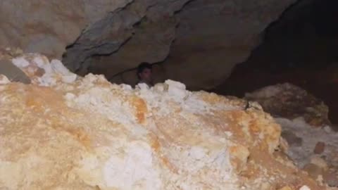 "MR BEAST" in a dangerous 🔥 cave 💀☠️