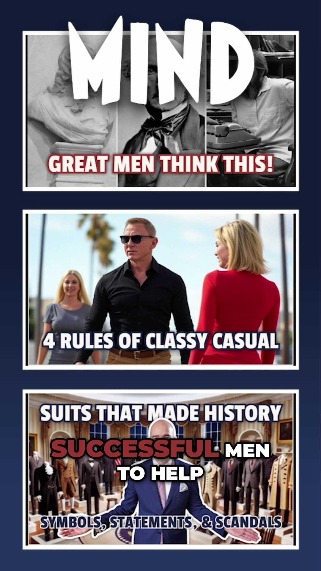 🧠💡 Mind, Look & Way: The 3 Secrets to Becoming an Extraordinary Man 💪🔥