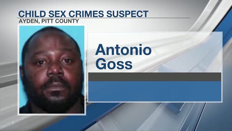 Black man wanted for multiple child sex crimes in Ayden
