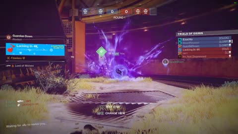 Destiny 2 when your teammate has trajectory and map knowledge with a grenade handy