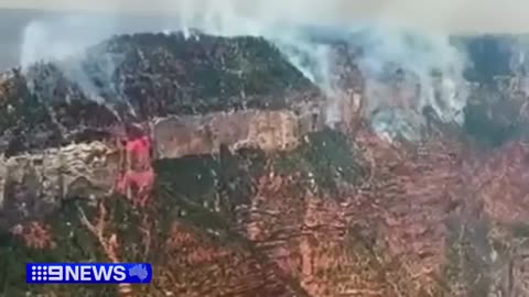 U.S. Grand Canyon fire hits dangerous milestone