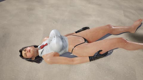 TK8 Ryona - Jun (ZZZ-Evelyn Outfit)