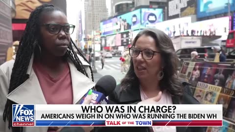 The "scary question" of who was running is faced by Americans.