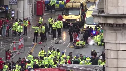 Police deal with incident after Liverpool's Premier League parade